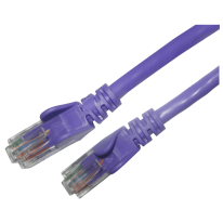 Purple CAT6 Network Cable Patch Lead 1M
