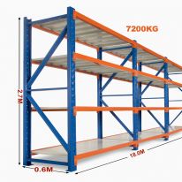 Heavy Duty Storage Shelving 2700H x 18000W x 600D